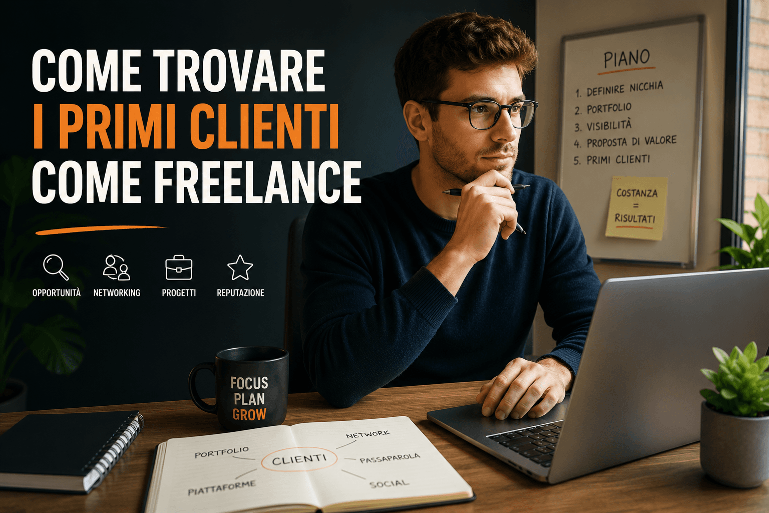 Come trovare i primi clienti da freelance