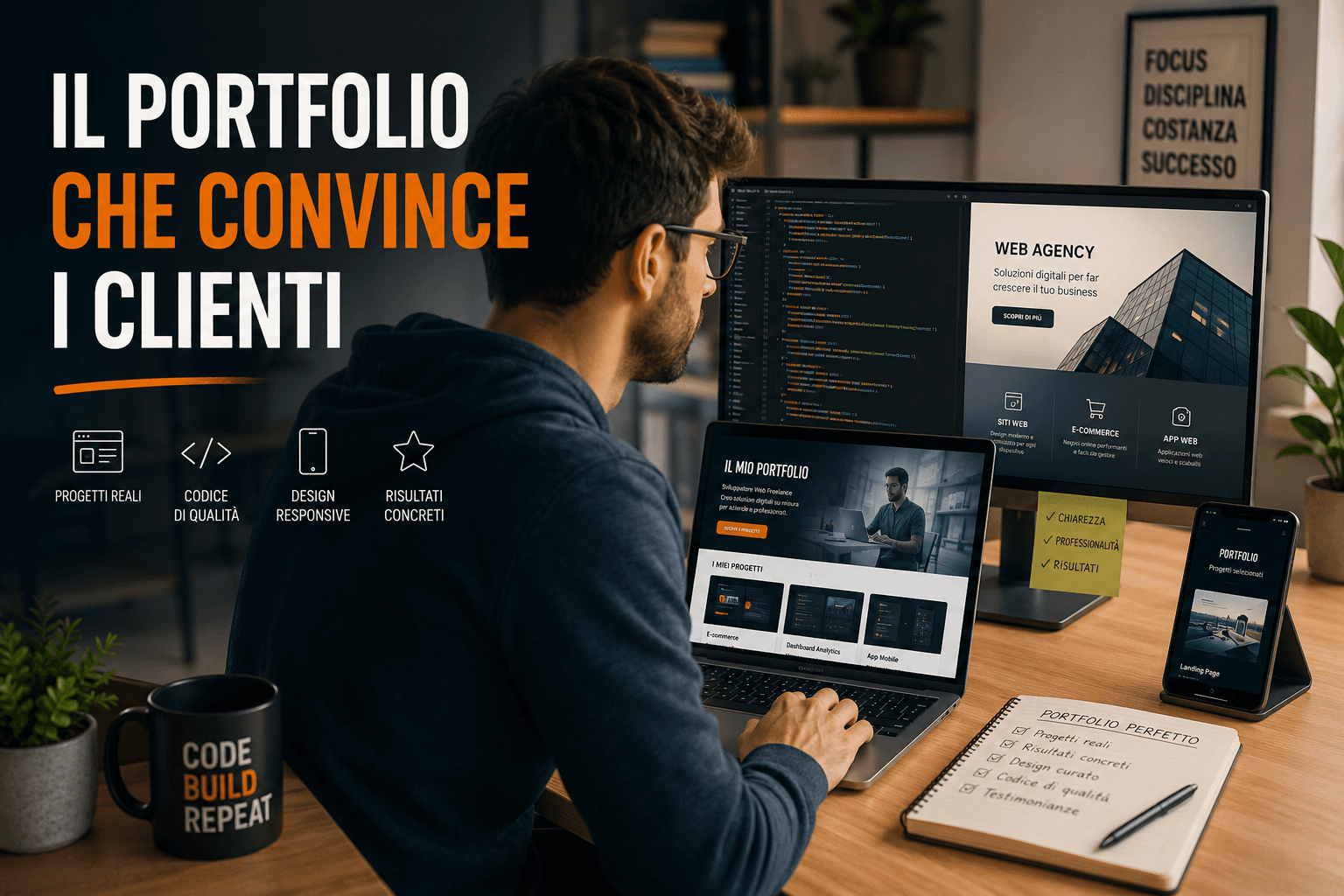 Come creare un portfolio che convince i clienti