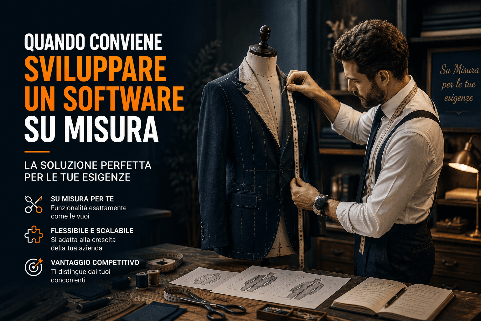 Quando conviene sviluppare un software su misura